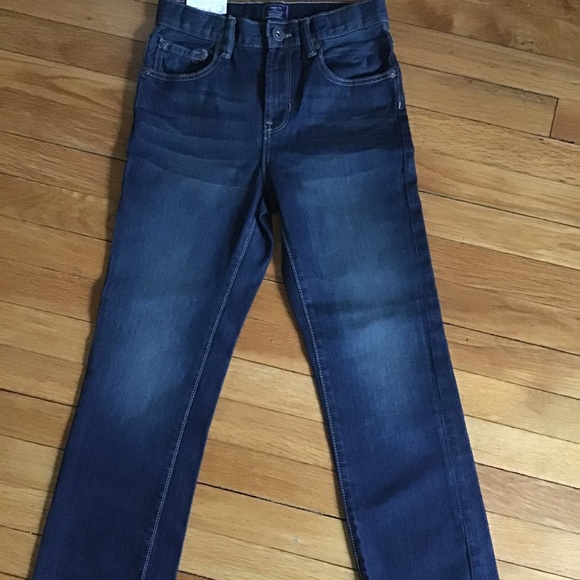 NWT GAP SLIM STRAIGHT FIT DENIM JEANS. 10 YR. - Picture 6 of 6